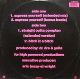 N.W.A. : Express Yourself (12", Single)