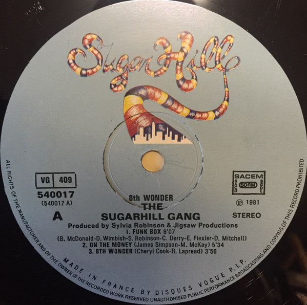 Sugarhill Gang : 8th Wonder (LP, Album)