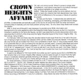 Crown Heights Affair : Essential Dancefloor Artists Volume 1 (CD, Comp, RM)