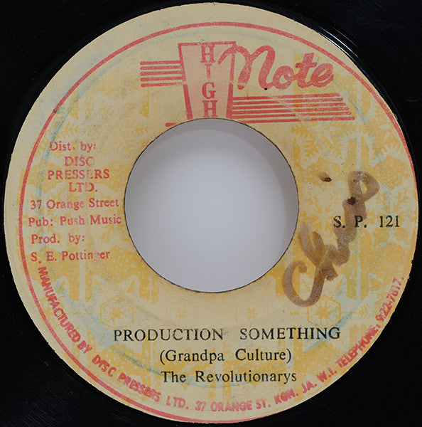 Grandpa Culture / The Revolutionarys* : Production Something (7", Single)
