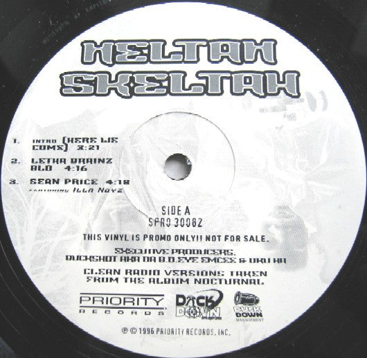 Heltah Skeltah : Nocturnal Sampler (12", Promo, Smplr)