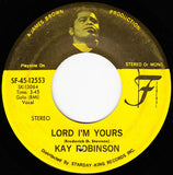 Kay Robinson : Lord I'm Yours / This Old World (7", Single)