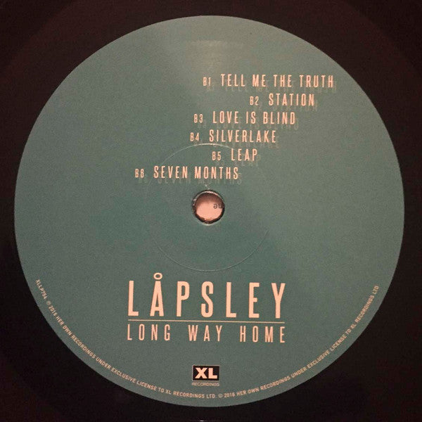 Låpsley : Long Way Home (LP, Album)