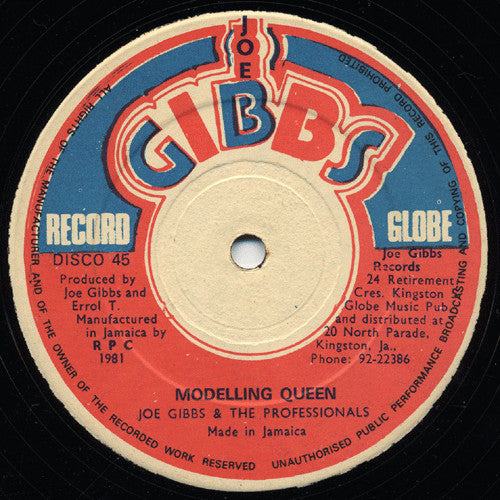 Eek-A-Mouse / Joe Gibbs & The Professionals : Once A Virgin / Modelling Queen (12", Dis)