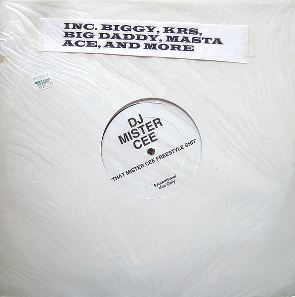 Mister Cee : 'That Mister Cee Freestyle Shit' (12", Comp, Promo)