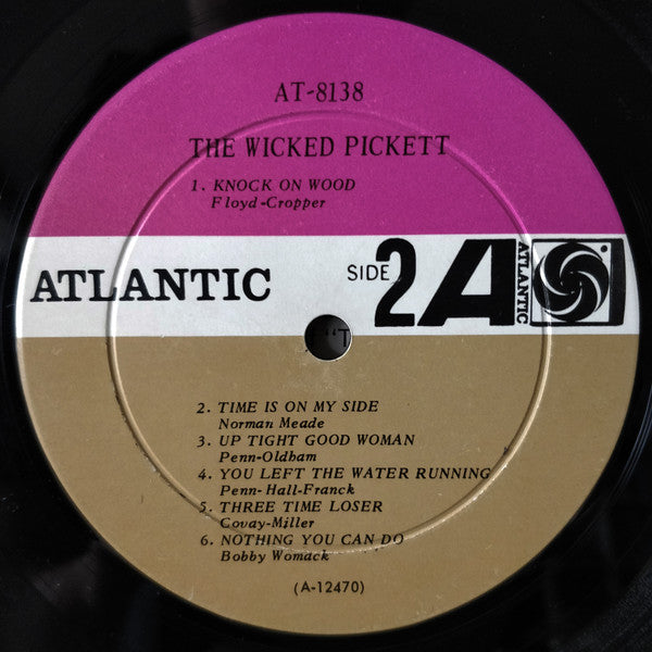 Wilson Pickett : The Wicked Pickett (LP, Album, Mono, Club)