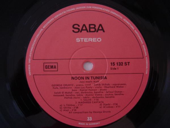 George Gruntz : Noon In Tunisia (LP, Album, RP, Gat)