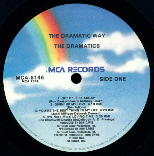 The Dramatics : The Dramatic Way (LP, Album, Glo)