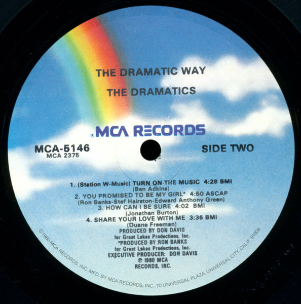 The Dramatics : The Dramatic Way (LP, Album, Glo)