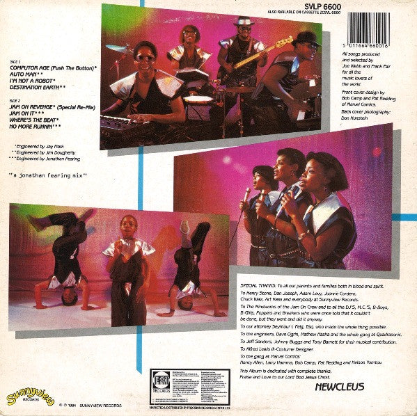 Newcleus : Jam On Revenge (LP, Album)