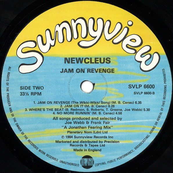 Newcleus : Jam On Revenge (LP, Album)