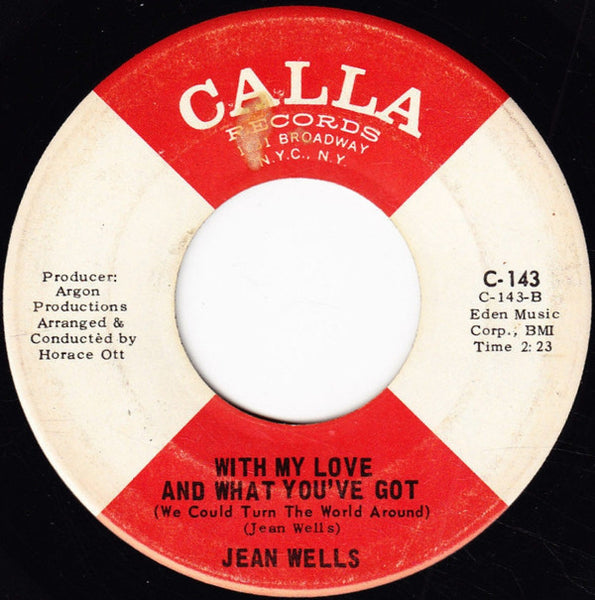 Jean Wells : Have A Little Mercy (7", Roc)