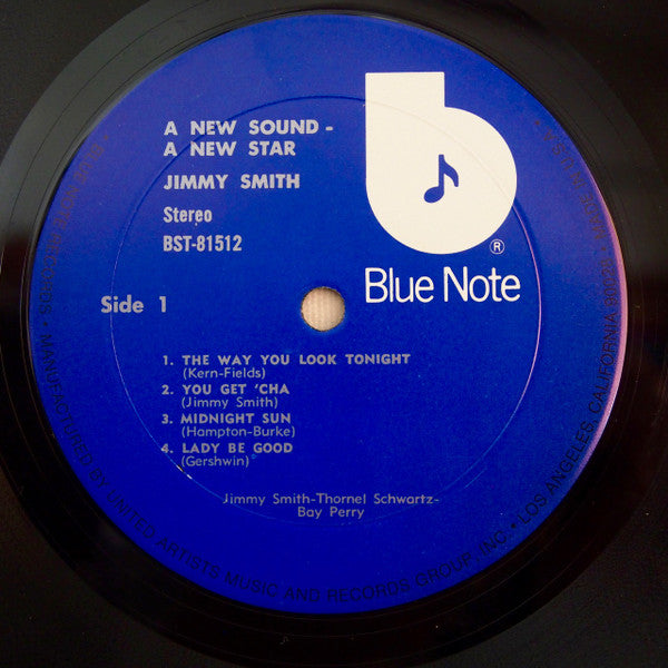 Jimmy Smith : A New Star - A New Sound (LP, Album, RE)