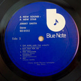 Jimmy Smith : A New Star - A New Sound (LP, Album, RE)