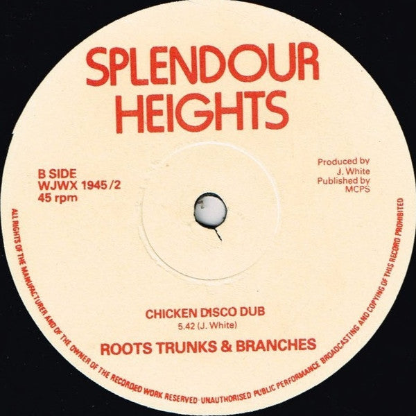 W.J.W. And Roots Trunks & Branches : Just The Way You Are (12")