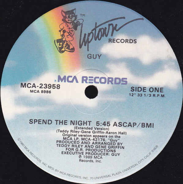 Guy : Spend The Night (Extended Version) (12", Single)