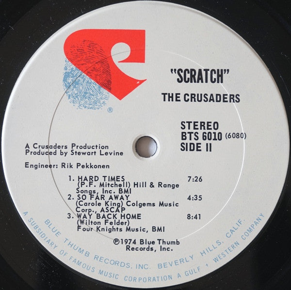 The Crusaders : Scratch (LP, Album)