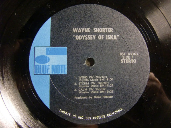 Wayne Shorter : Odyssey Of Iska (LP, Album)