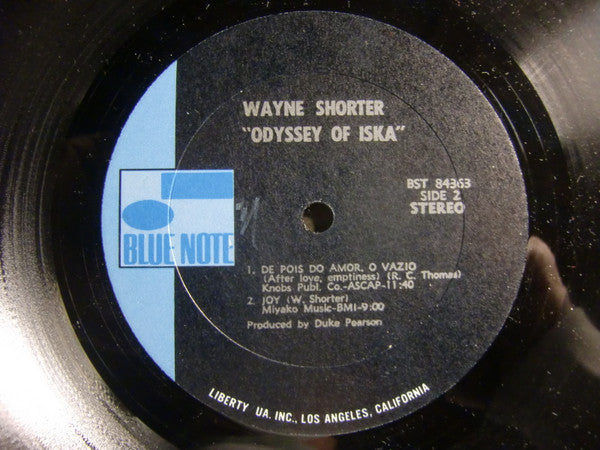 Wayne Shorter : Odyssey Of Iska (LP, Album)