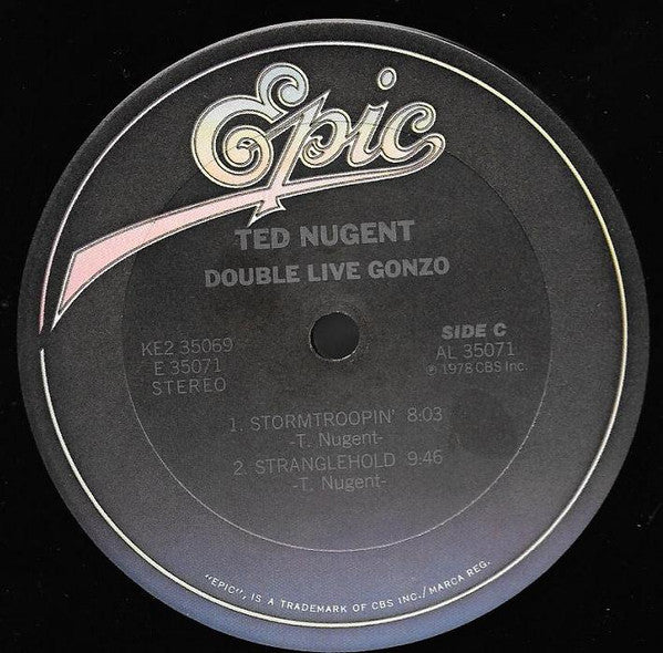Ted Nugent : Double Live Gonzo! (2xLP, Album, RE, Blu)
