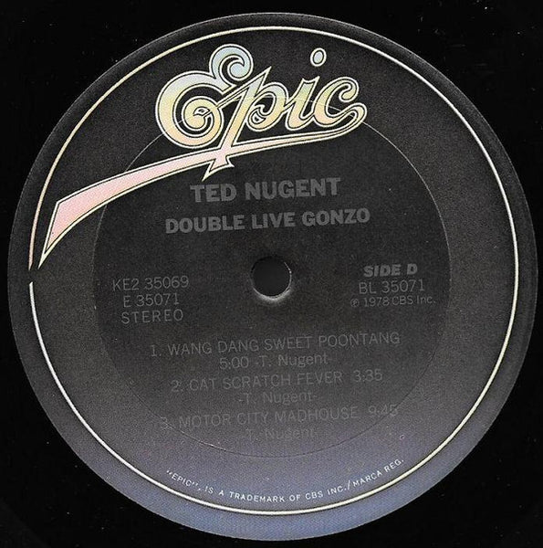 Ted Nugent : Double Live Gonzo! (2xLP, Album, RE, Blu)