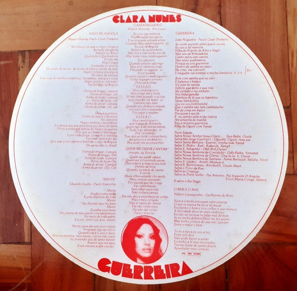 Clara Nunes : Guerreira (LP, Album)