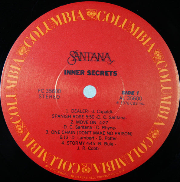 Santana : Inner Secrets (LP, Album, NAM)