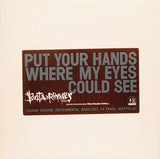 Busta Rhymes : Put Your Hands Where My Eyes Could See (12", Promo)