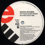 Busta Rhymes : Put Your Hands Where My Eyes Could See (12", Promo)
