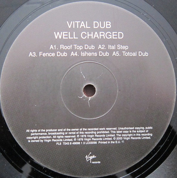 Well Charged : Vital Dub (LP, Album, RE)