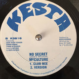 McCulture : No Secret (12", Single)