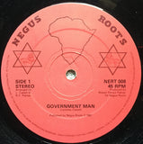 Lacksley Castell / Papa Tullo : Government Man / Straight To The Government (12")