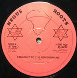 Lacksley Castell / Papa Tullo : Government Man / Straight To The Government (12")