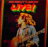 Bob Marley & The Wailers : Live! (LP, Album, Pit)