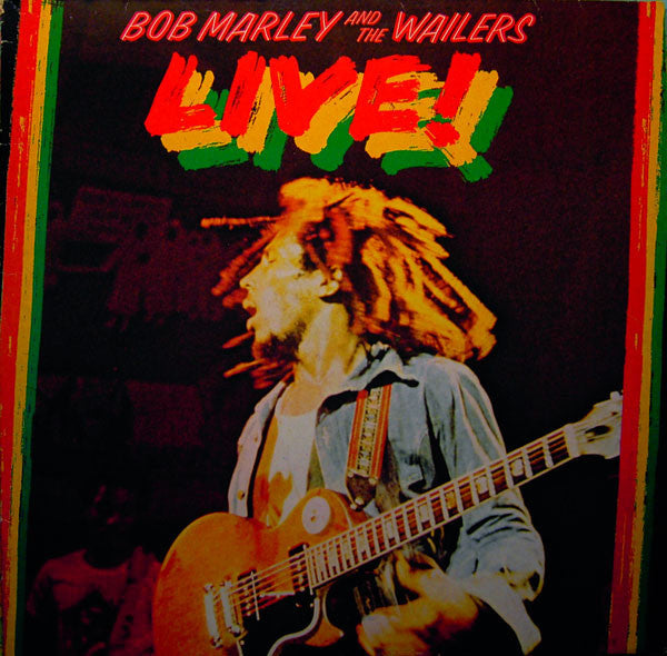 Bob Marley & The Wailers : Live! (LP, Album, Pit)