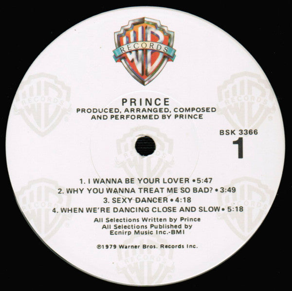 Prince : Prince (LP, Album, RE, 2nd)