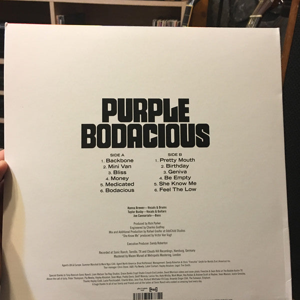Purple (13) : Bodacious (LP, Album)