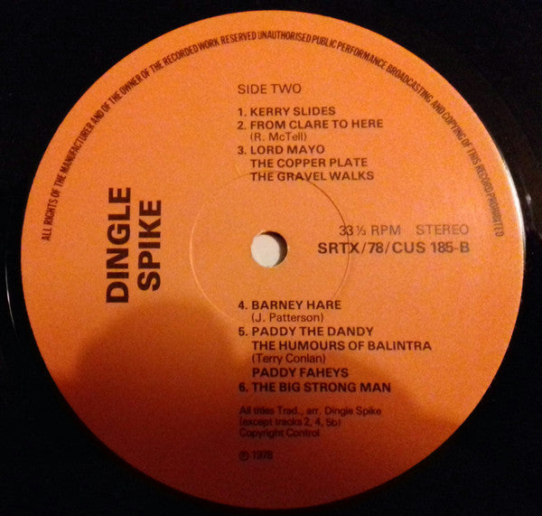 Dingle Spike : Dingle Spike (LP)