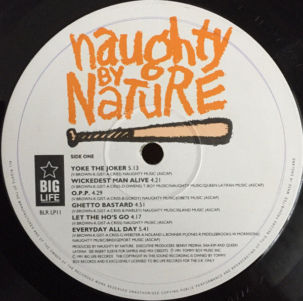 Naughty By Nature : Naughty By Nature (LP, Album)