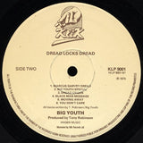 Big Youth : Dread Locks Dread (LP, Album)