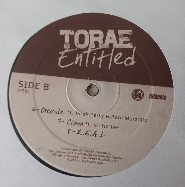 Torae : Entitled (2xLP, Album)