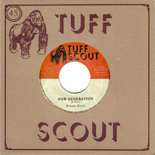 Ronnie Davis : Now Generation (7", Single, Ltd, Num,  )