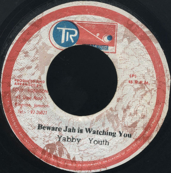 Yabby You / Augustus Pablo : Beware Jah Is Watching You / Pablo Dread In A Red (7")
