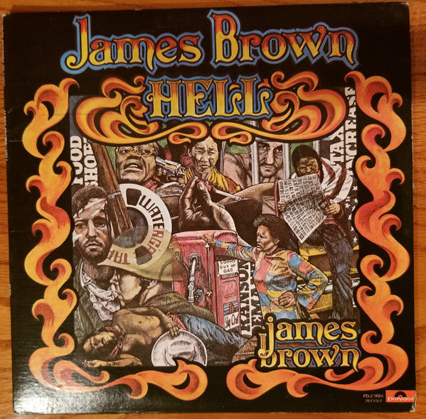 James Brown : Hell (2xLP, Album, Club, Gat)