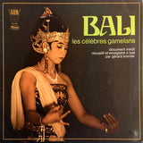 Gérard Krémer : Bali - Les Célèbres Gamelans (LP, Album, Gat)