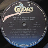 KC & The Sunshine Band : All In A Night's Work (LP, Album)