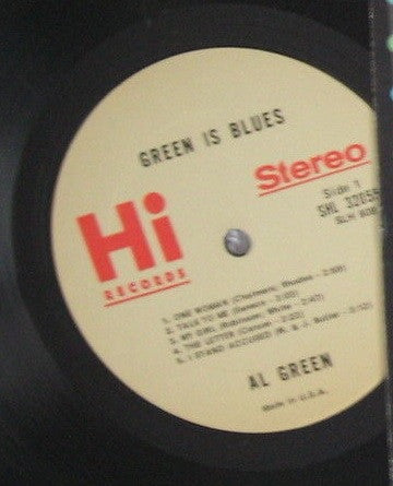 Al Green : Green Is Blues (LP, Album, RE)