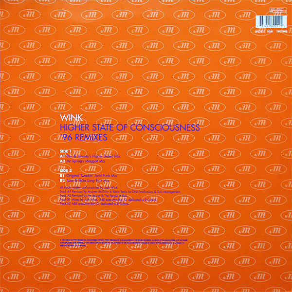 Josh Wink : Higher State Of Consciousness ('96 Remixes) (12", M/Print)