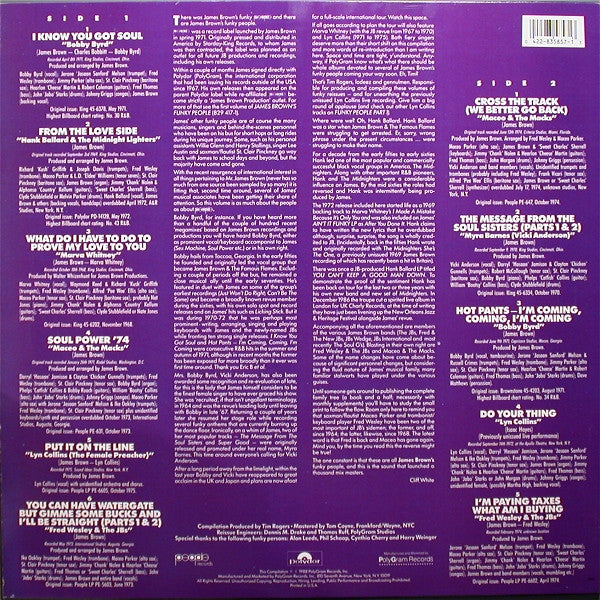 Various : James Brown's Funky People (Part 2) (LP, Comp)
