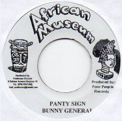 Bunny General : Panty Sign (7")